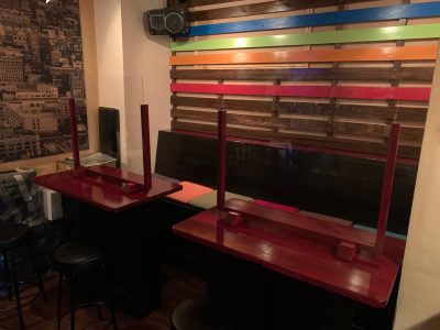 イベント用テントのウッドデッキ