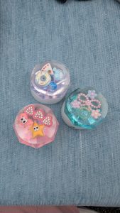 ホウセキみたいなレジンのべーゴマ「レジンべー®」