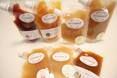 パックタイプのピューレジャム